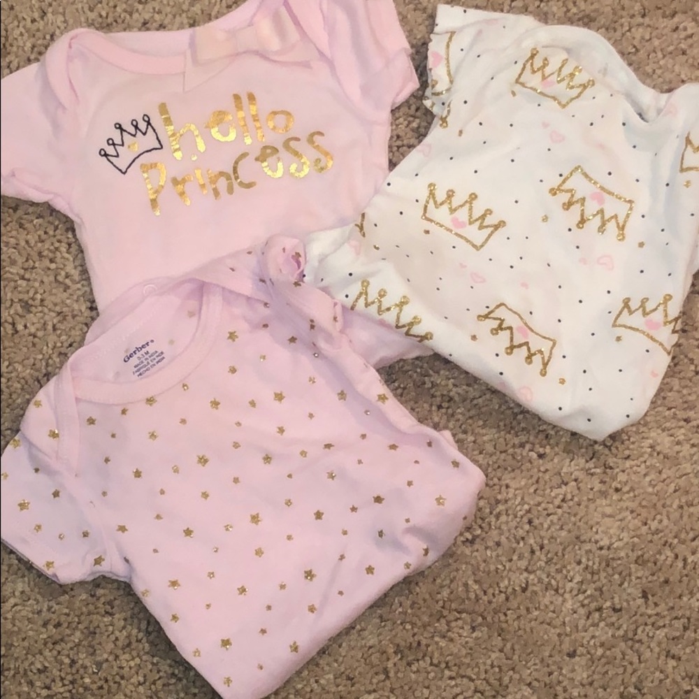 0-3 month onesies